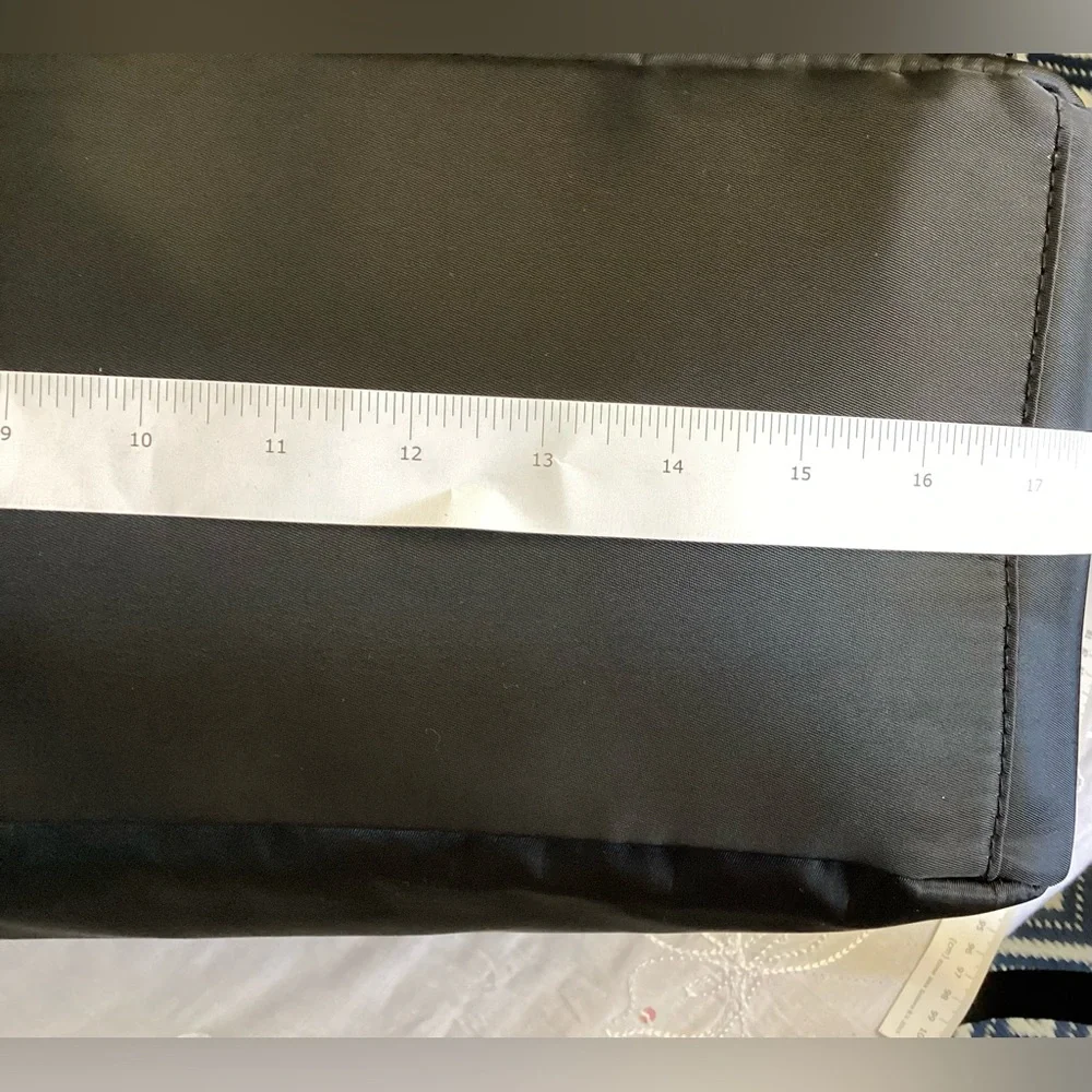 NWOT Elegant Black Soft Briefcase or Weekend Bag